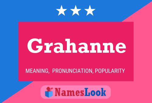 Pôster do nome Grahanne