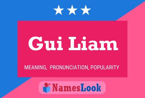 Pôster do nome Gui Liam