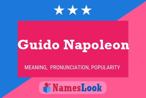 Pôster do nome Guido Napoleon