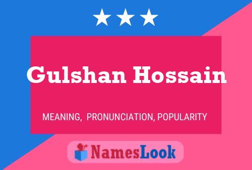 Pôster do nome Gulshan Hossain