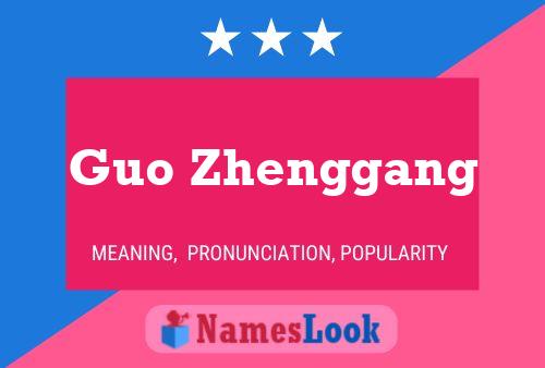 Pôster do nome Guo Zhenggang