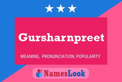 Pôster do nome Gursharnpreet