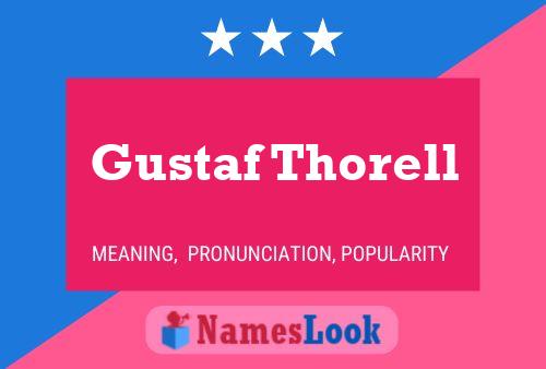 Pôster do nome Gustaf Thorell