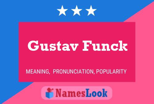 Pôster do nome Gustav Funck