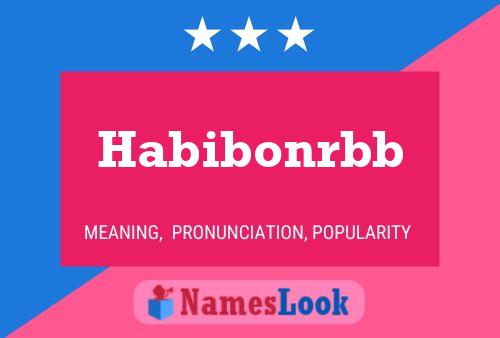 Pôster do nome Habibonrbb