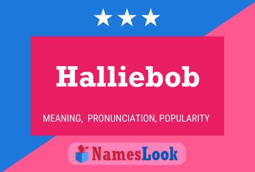 Pôster do nome Halliebob