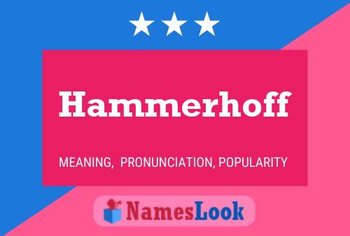 Pôster do nome Hammerhoff