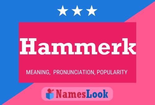 Pôster do nome Hammerk