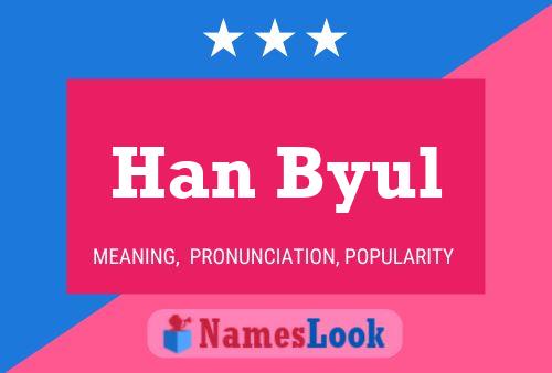 Pôster do nome Han Byul