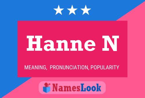 Pôster do nome Hanne N