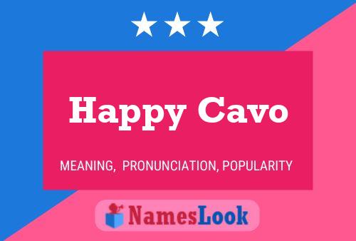 Pôster do nome Happy Cavo