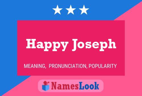 Pôster do nome Happy Joseph