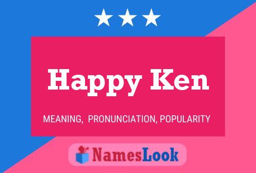 Pôster do nome Happy Ken