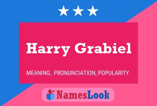 Pôster do nome Harry Grabiel