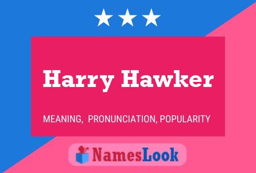 Pôster do nome Harry Hawker