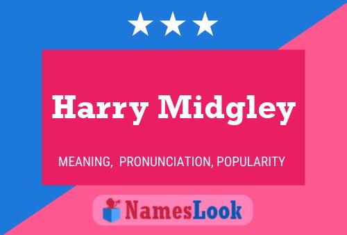 Pôster do nome Harry Midgley