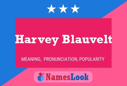 Pôster do nome Harvey Blauvelt