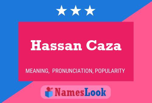 Pôster do nome Hassan Caza