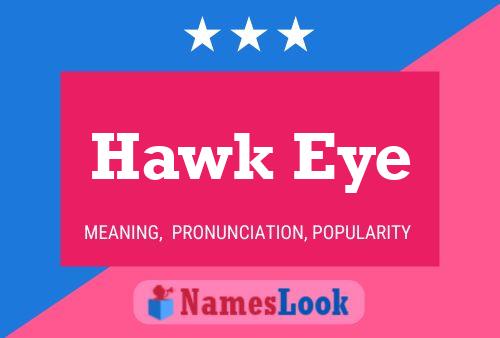 Pôster do nome Hawk Eye