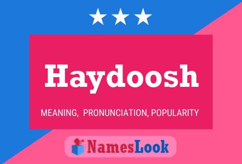 Pôster do nome Haydoosh