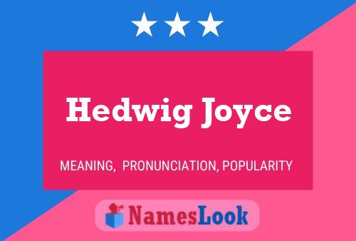 Pôster do nome Hedwig Joyce