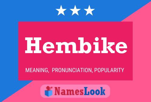 Pôster do nome Hembike