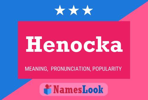 Pôster do nome Henocka