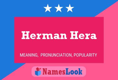 Pôster do nome Herman Hera