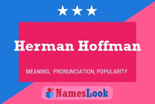 Pôster do nome Herman Hoffman