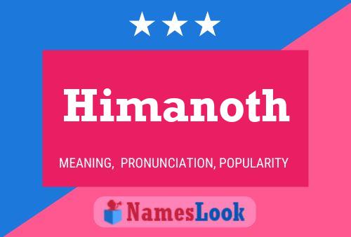 Pôster do nome Himanoth