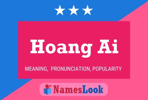 Pôster do nome Hoang Ai