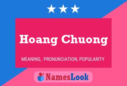 Pôster do nome Hoang Chuong