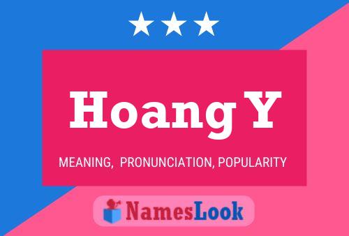 Pôster do nome Hoang Y