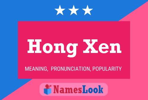 Pôster do nome Hong Xen