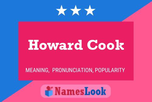 Pôster do nome Howard Cook