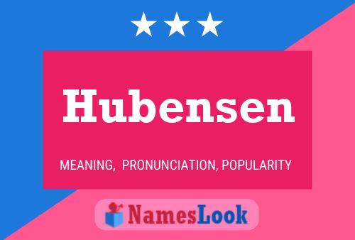 Pôster do nome Hubensen