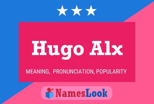 Pôster do nome Hugo Alx