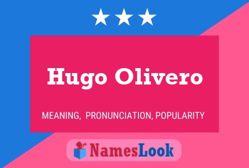 Pôster do nome Hugo Olivero