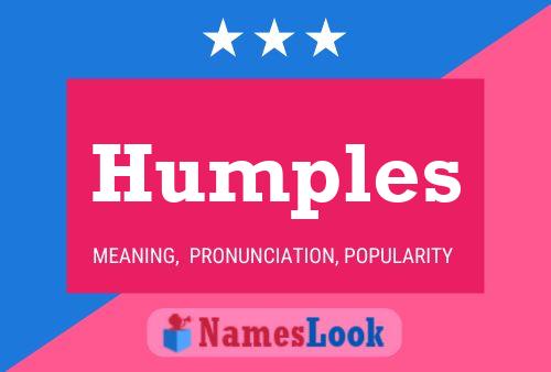 Pôster do nome Humples