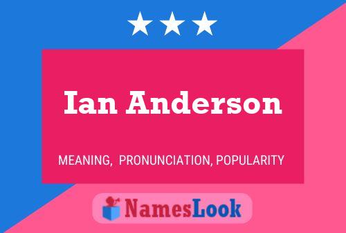 Pôster do nome Ian Anderson