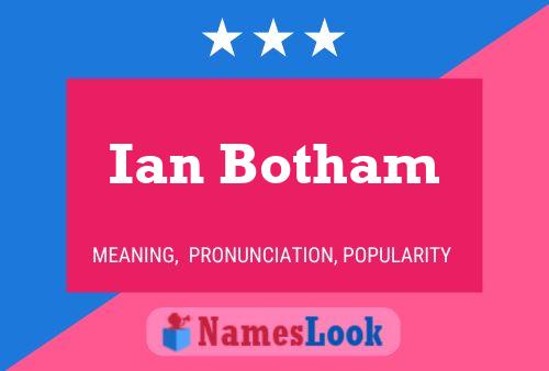 Pôster do nome Ian Botham