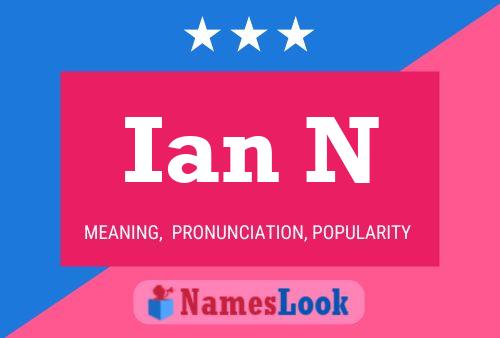 Pôster do nome Ian N