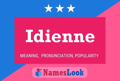 Pôster do nome Idienne