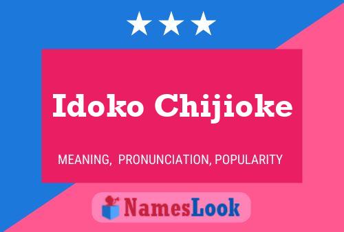 Pôster do nome Idoko Chijioke