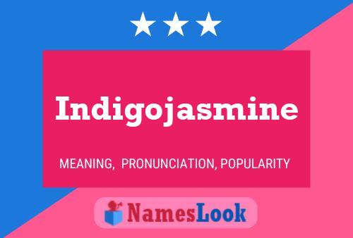 Pôster do nome Indigojasmine