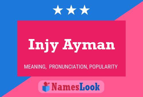 Pôster do nome Injy Ayman