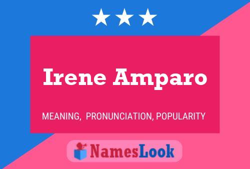 Pôster do nome Irene Amparo