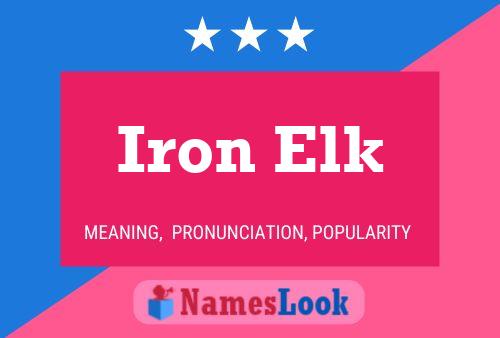 Pôster do nome Iron Elk