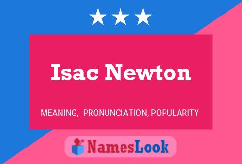 Pôster do nome Isac Newton