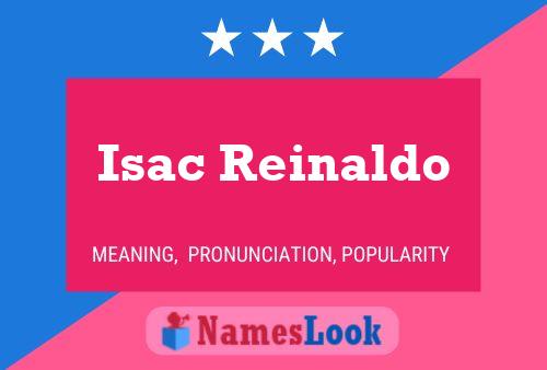 Pôster do nome Isac Reinaldo